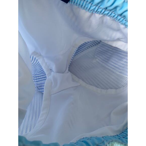 Properly Tied Swim Trunks Blue Seersucker - Picture 2 of 2